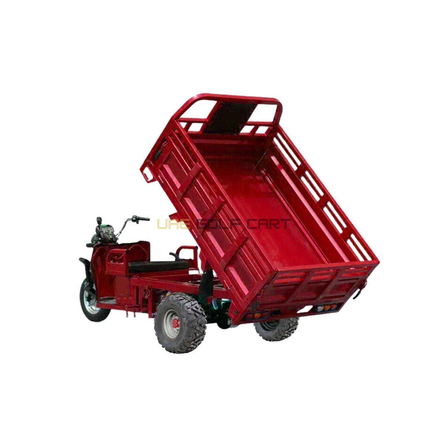 Electric Cargo Tuk Tuk 1.8M | 60V 1800W | 700KG Load | Hydraulic Dump Bed | Off Road Tyres | UAE Golf Cart - Cargo Bikes - Photo 20 | UAE Golf Cart