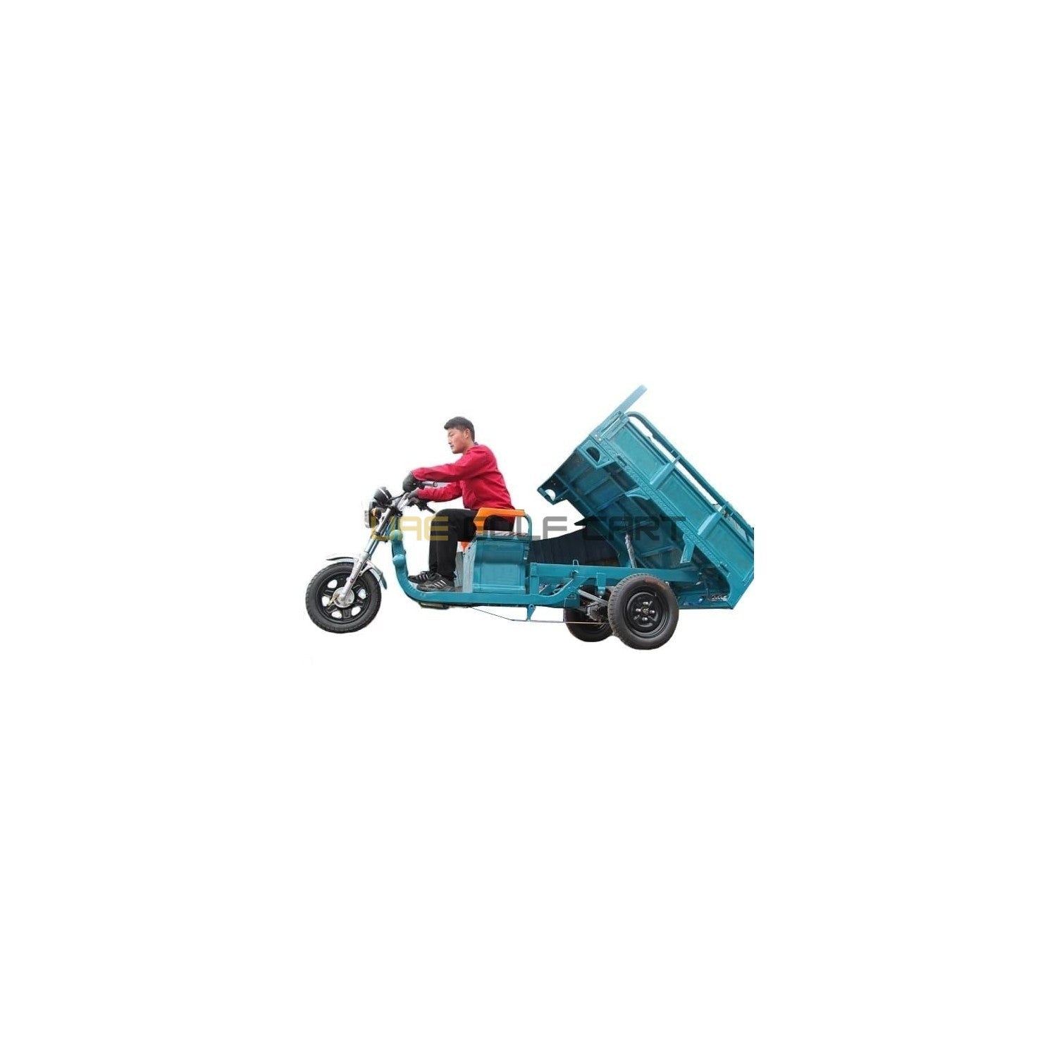 Electric Cargo Tuk Tuk UAE Golf Cart 1.6M 1200W 60V 600kg Dump Trolley Open Body 3 Wheel UAE - Cargo Bikes - Photo 10 | UAE Golf Cart