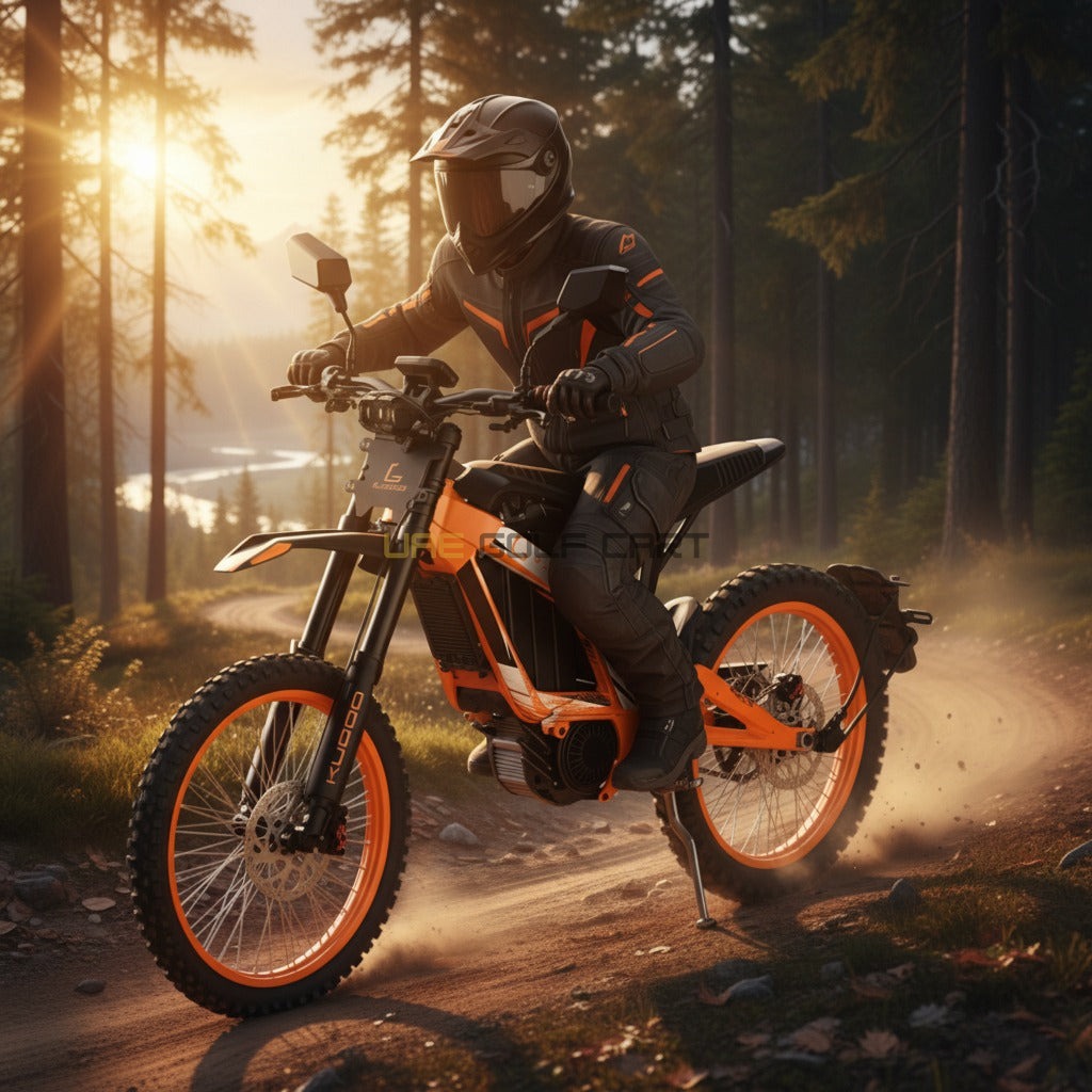 Electric Dirt Bike 3700W Motor 80km Range 80km/h Top Speed Off-Road - Electric Dirt Bikes - Photo 5 | UAE Golf Cart