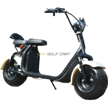Electric Fat Tyre Scooter 60V 1500W Removable Battery - Electric Motorbikes & Mopeds | UAE Golf Cart