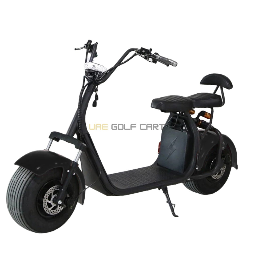 Electric Fat Tyre Scooter 60V 1500W Removable Battery - Electric Motorbikes & Mopeds - Photo 5 | UAE Golf Cart