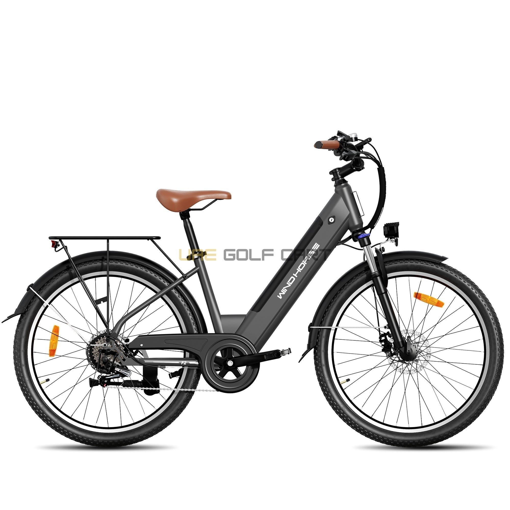 Electric Mountain Bike with 26-inch Wheels, 36V 13Ah Battery, 350W Motor - Electric Bikes - Close Up | UAE Golf Cart