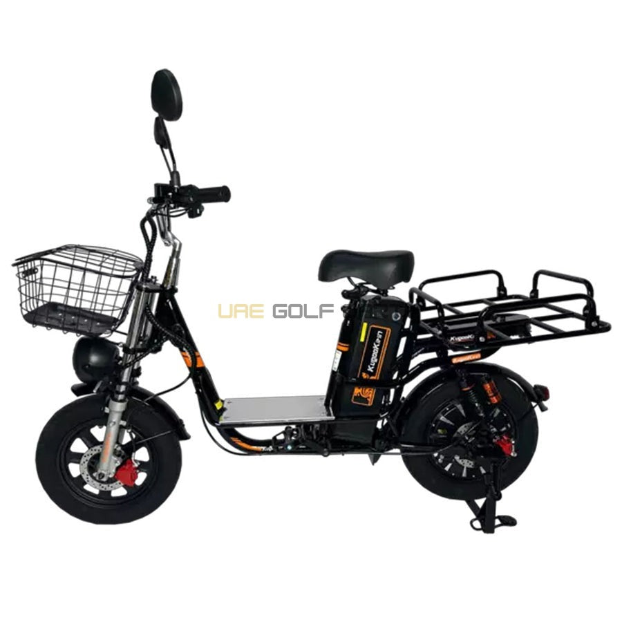 Electric scooter 60V 21Ah, 55 km/h, 80 km range, 200 kg load, basket and seat - Electric Bikes - Photo 4 | UAE Golf Cart