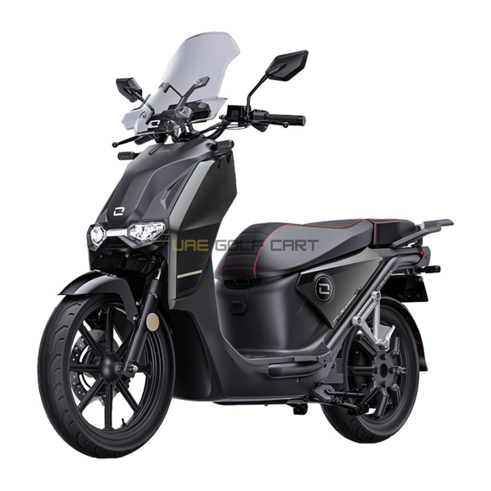 Electric Scooter 60V 45Ah Battery 4.8kW Motor 90 km/h Top Speed Dual Battery 137km Range - Electric Motorbikes & Mopeds - Close Up | UAE Golf Cart