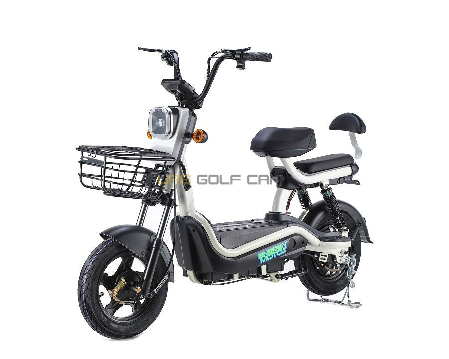 Electric Scooter with Pedal Assist, 48V Battery, 35 km/h Speed, 200 kg Capacity, 14-inch Wheels - Electric Grocery Bike - Photo 5 | UAE Golf Cart