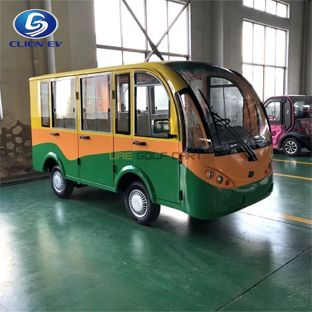 Enclosed 8 Seater Electric Golf Cart and Sightseeing Bus - Sightseeing Electric Buses - 8 Seater | UAE Golf Cart