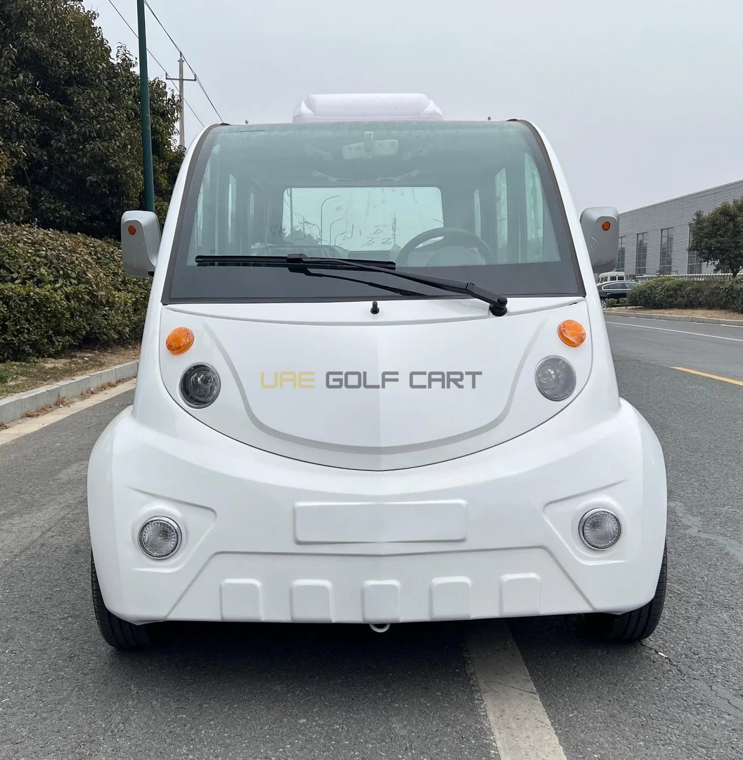 Enclosed 8 Seater Electric Golf Cart with Air Conditioning and Power Steering - Air Conditioned Golf Carts - 6 Seater - Photo 5 | UAE Golf Cart