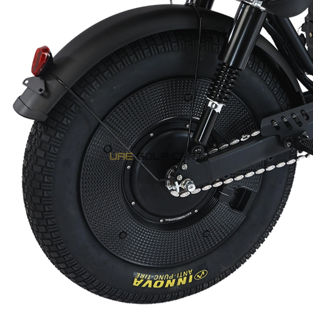 Fat Harley Electric Bike 48V 1000W with Removable Battery - Electric Bikes - Photo 14 | UAE Golf Cart