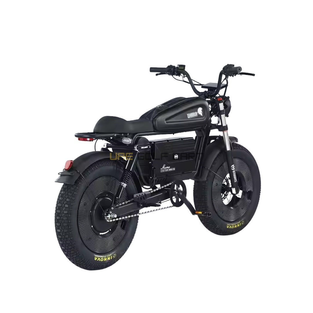 Fat Harley Electric Bike 48V 1000W with Removable Battery - Electric Bikes - Photo 4 | UAE Golf Cart