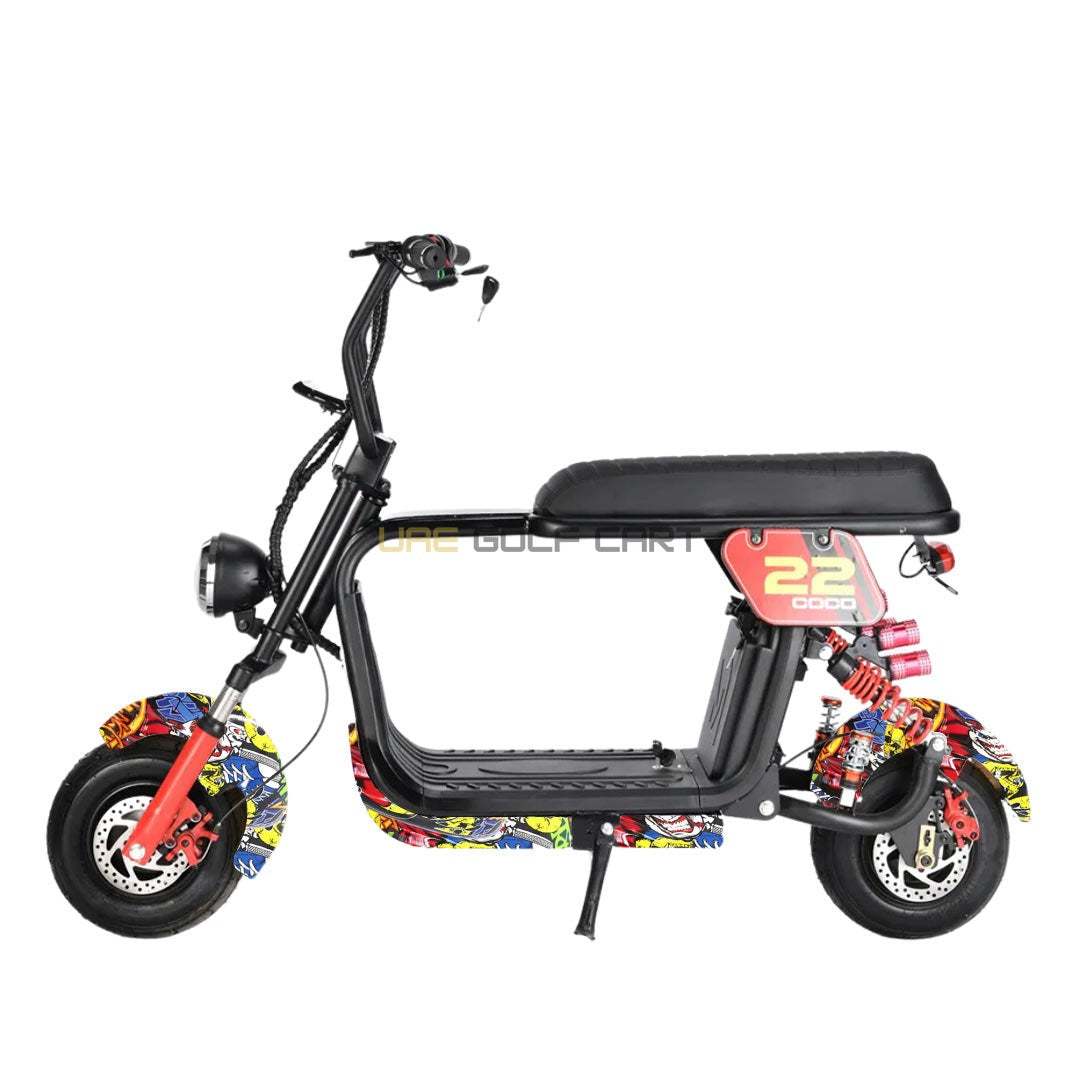 Fat Tire 48V 12Ah Electric Scooter with 1000W Motor and Dual Battery - Electric Motorbikes & Mopeds - Photo 18 | UAE Golf Cart