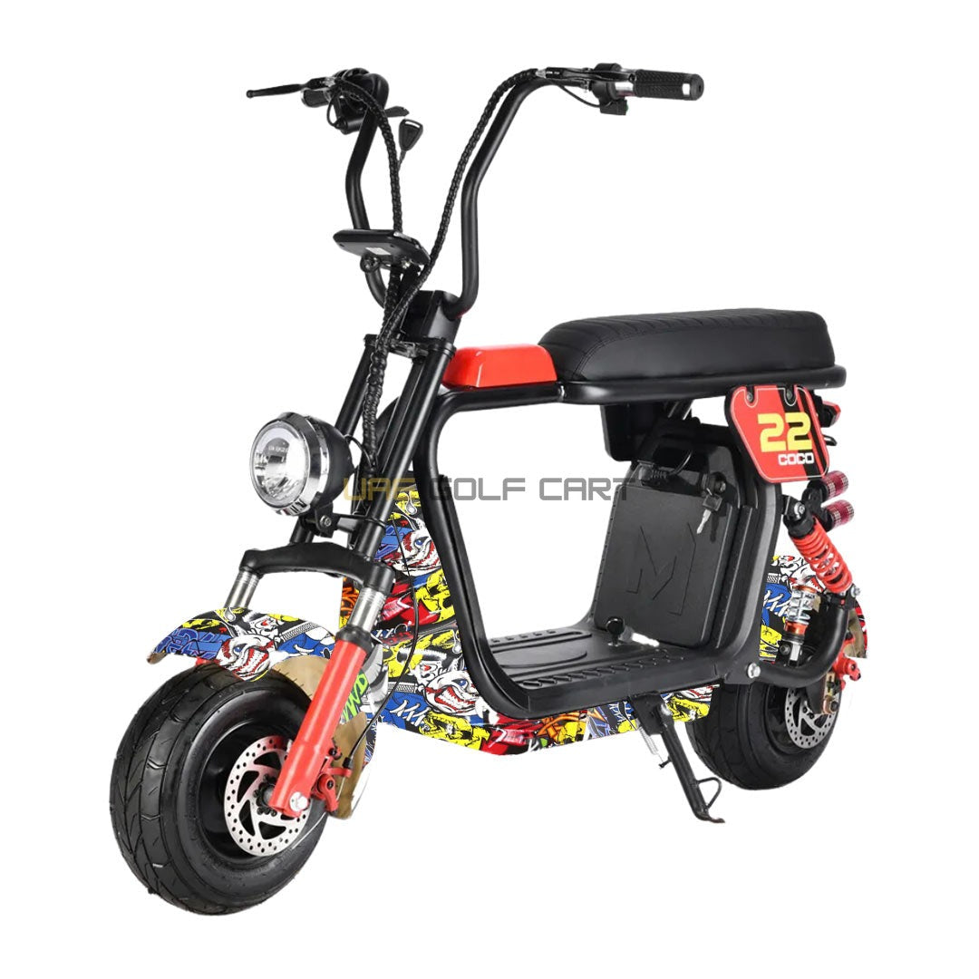 Fat Tire 48V 12Ah Electric Scooter with 1000W Motor and Dual Battery - Electric Motorbikes & Mopeds - Photo 20 | UAE Golf Cart