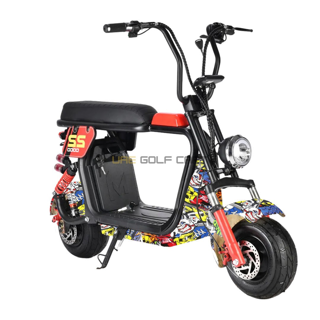 Fat Tire 48V 12Ah Electric Scooter with 1000W Motor and Dual Battery - Electric Motorbikes & Mopeds - Photo 21 | UAE Golf Cart