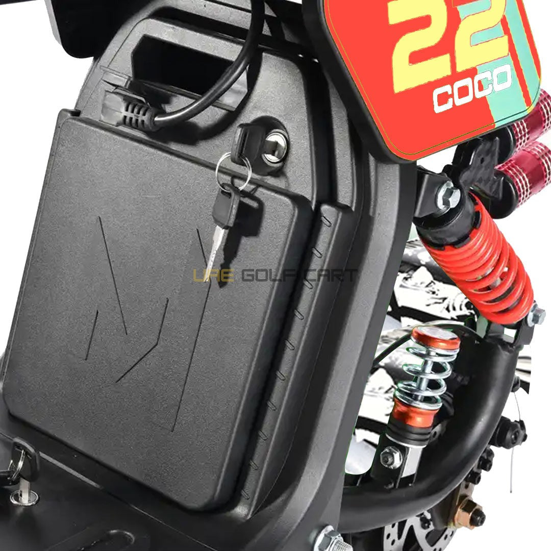 Fat Tire 48V 12Ah Electric Scooter with 1000W Motor and Dual Battery - Electric Motorbikes & Mopeds - Photo 9 | UAE Golf Cart