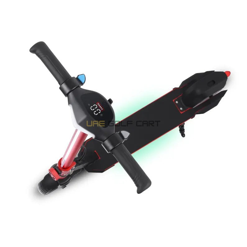 Foldable 24V Electric Scooter for Kids 16 km/h Max Speed - Foldable Electric Scooters - Close Up | UAE Golf Cart