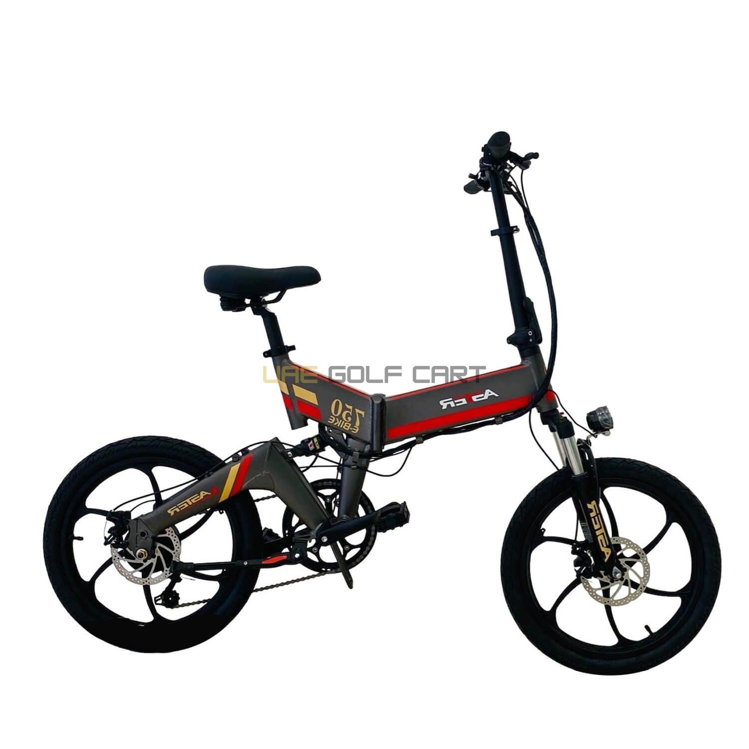Foldable Aluminum Electric Bike 48V 250W 20inch 8Ah Battery - Electric Bikes | UAE Golf Cart