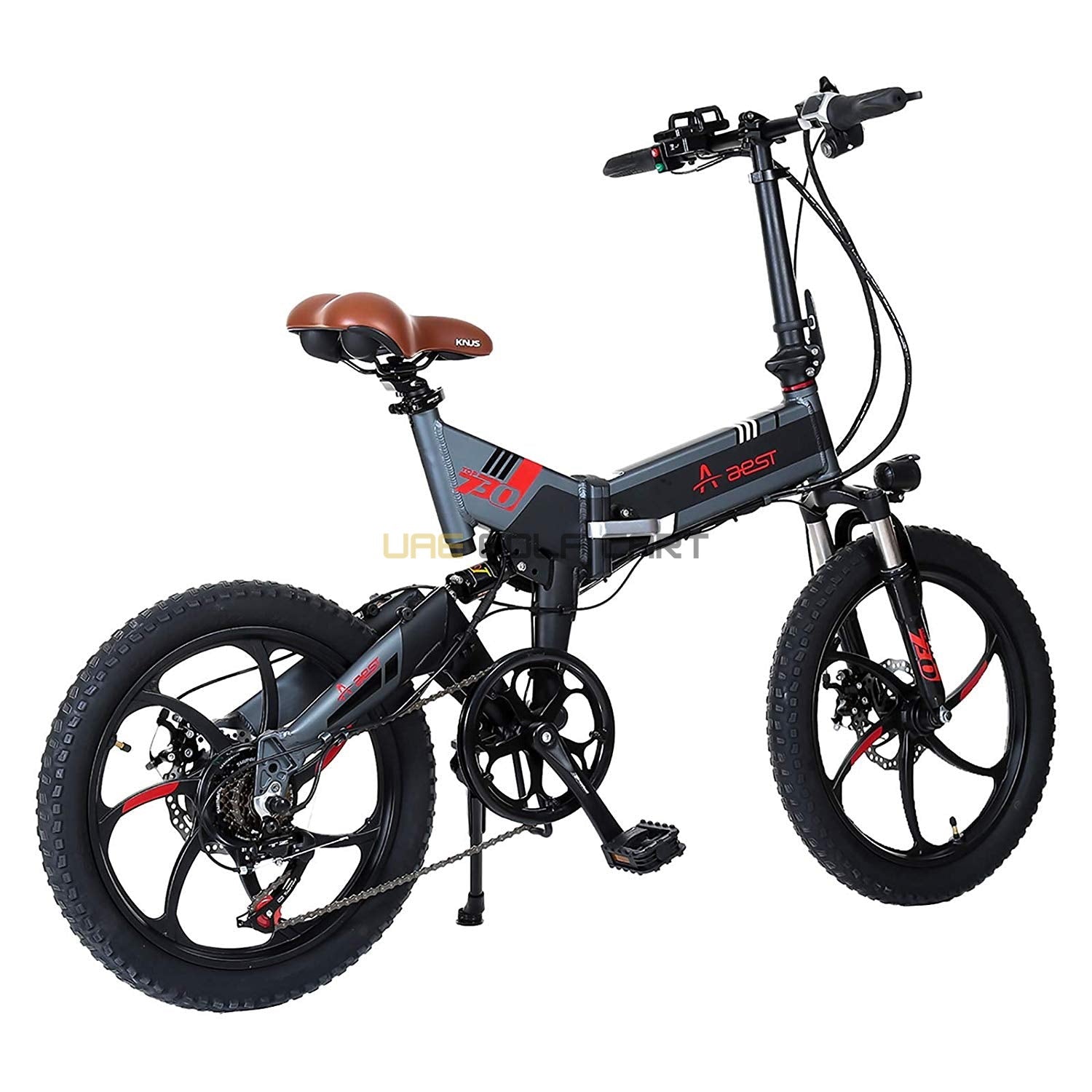 Foldable Aluminum Electric Bike 48V 250W 20inch 8Ah Battery - Electric Bikes - Photo 11 | UAE Golf Cart