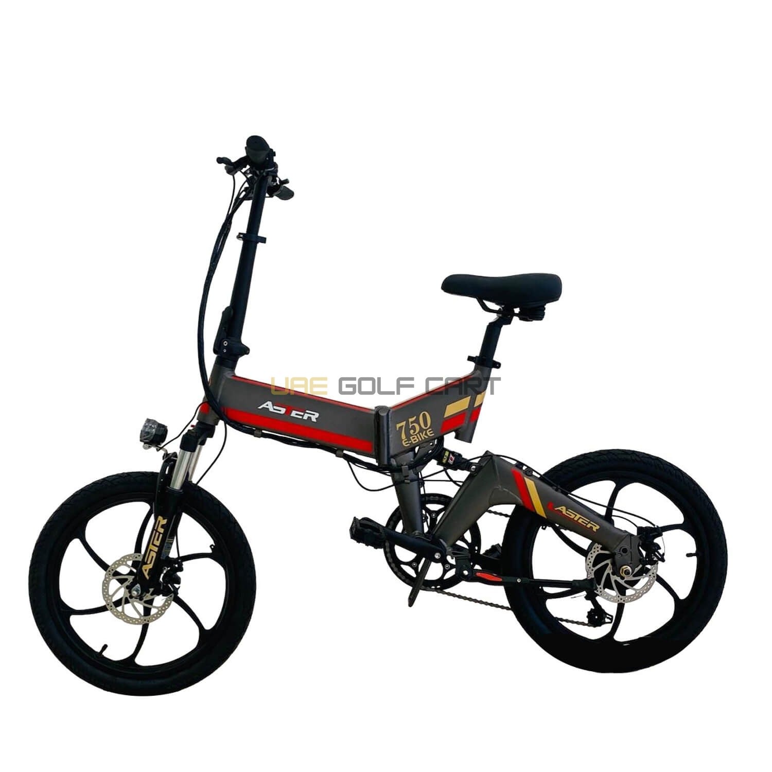 Buy Foldable Aluminum Electric Bike 48V 250W 20inch 8Ah Battery - Electric Bikes at UAE Golf Cart