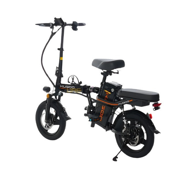Foldable City Electric Bike 800W 48V 13Ah Removable Battery 14" Tires - Electric Bikes | UAE Golf Cart