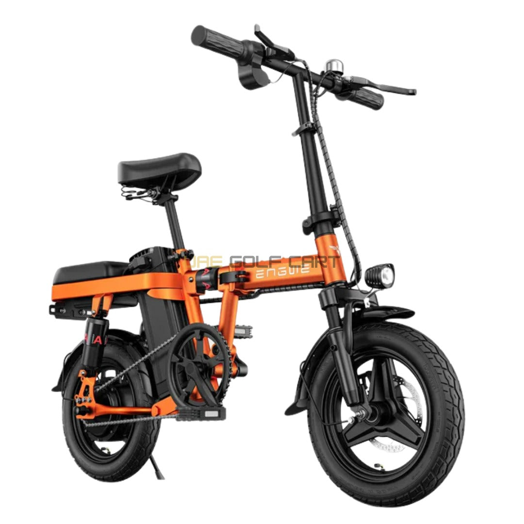 Buy Foldable Electric Bike 250W Motor 48V10Ah Battery 14-inch Tires 20-25 km/h Speed 100 kg Capacity - Electric Bikes at UAE Golf Cart