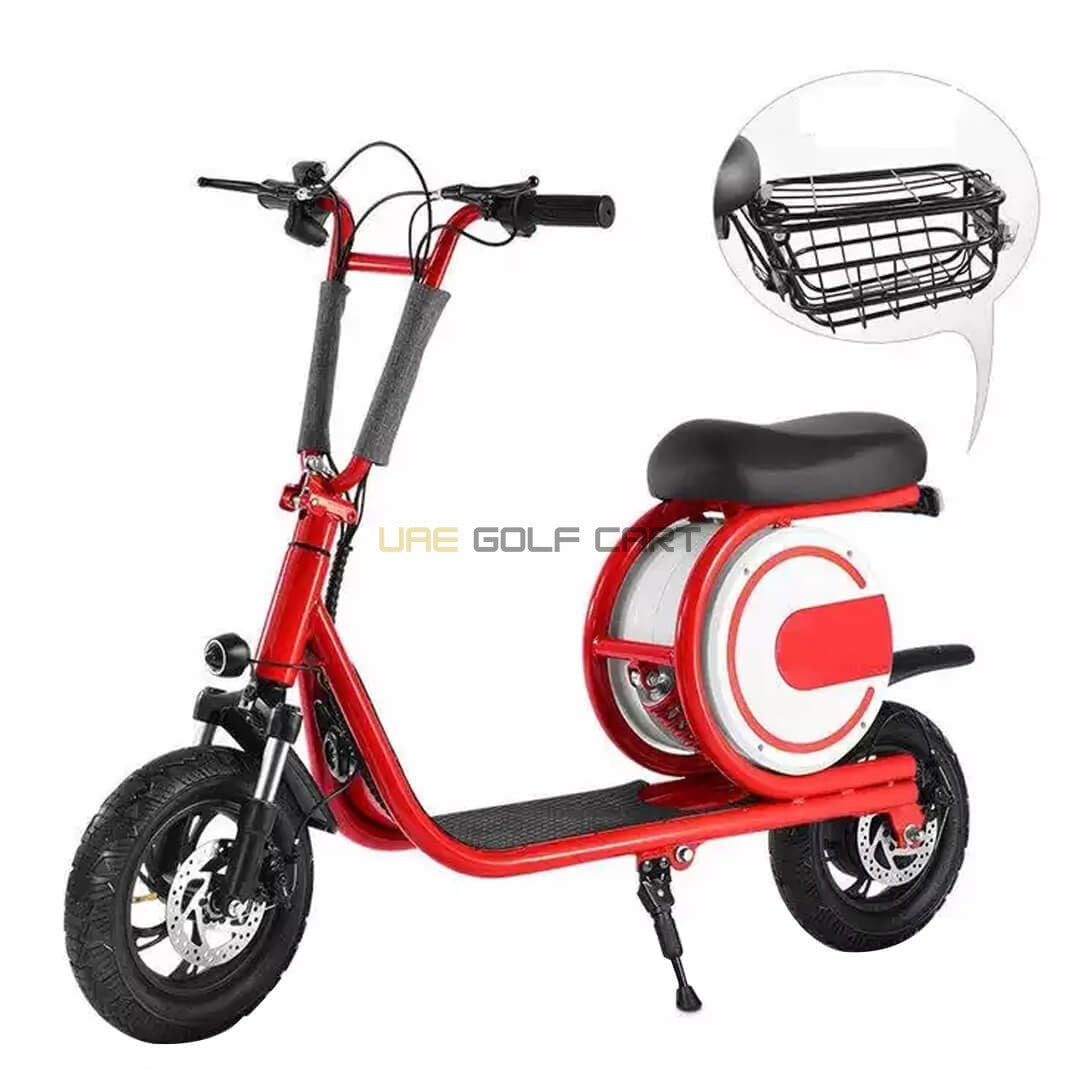 Foldable Electric Bike 350W Brushless Motor 25 km/h Top Speed 15 Mile Range 100 kg Load Capacity 34.5 lbs Weight - Electric Grocery Bike - Photo 11 | UAE Golf Cart
