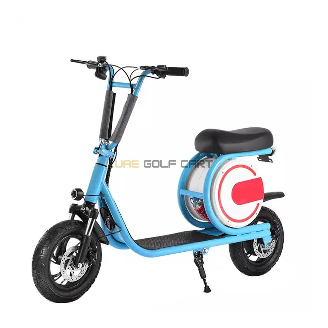 Foldable Electric Bike 350W Brushless Motor 25 km/h Top Speed 15 Mile Range 100 kg Load Capacity 34.5 lbs Weight - Electric Grocery Bike - Photo 8 | UAE Golf Cart