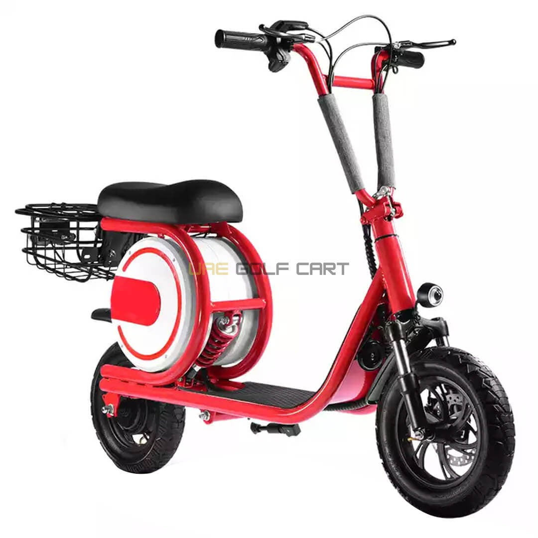 Foldable Electric Bike 350W Brushless Motor 25 km/h Top Speed 15 Mile Range 100 kg Load Capacity 34.5 lbs Weight - Electric Grocery Bike - Photo 9 | UAE Golf Cart