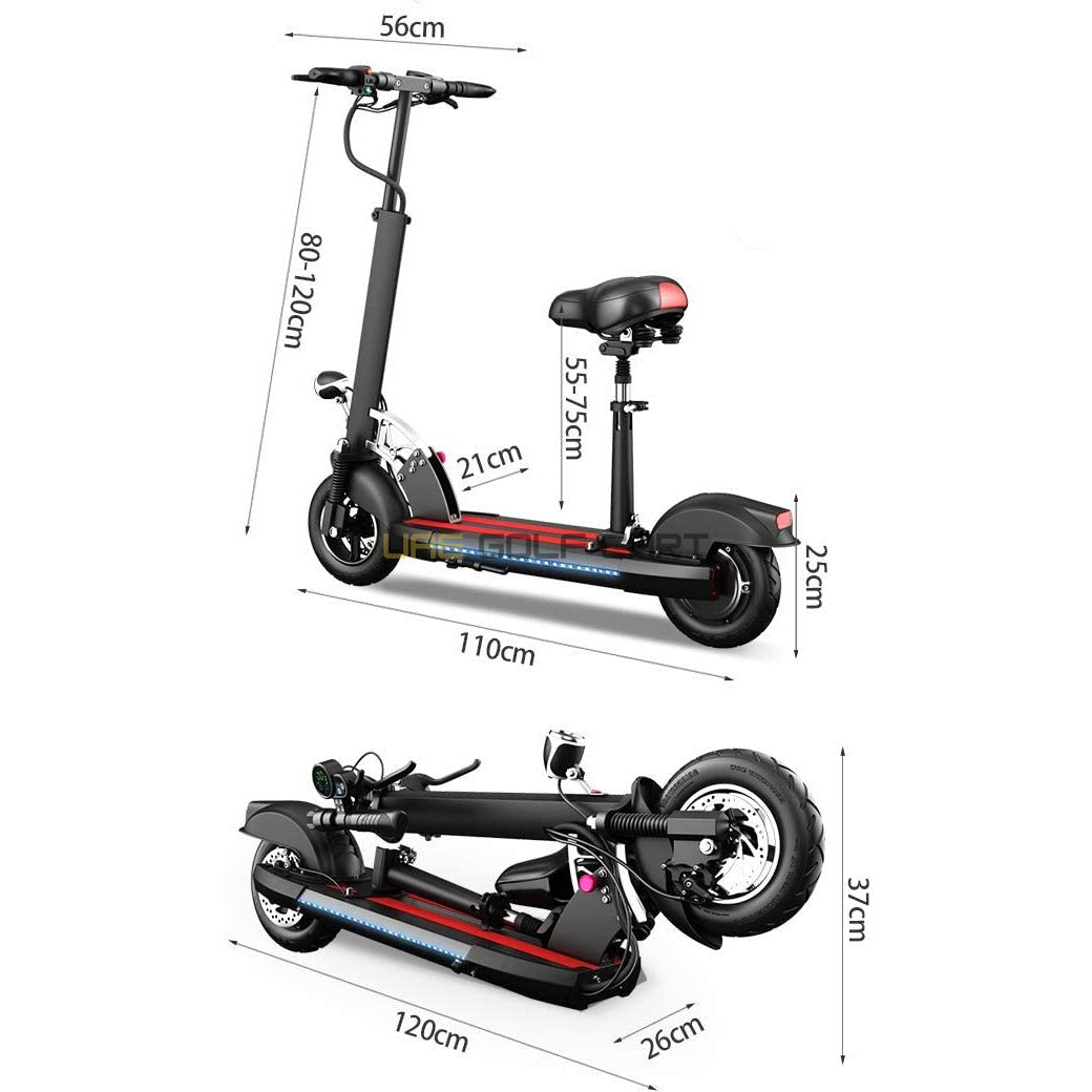 Foldable Electric Scooter 2000W 48V Battery 16kg 120kg Load Capacity - Foldable Electric Scooters - Photo 6 | UAE Golf Cart