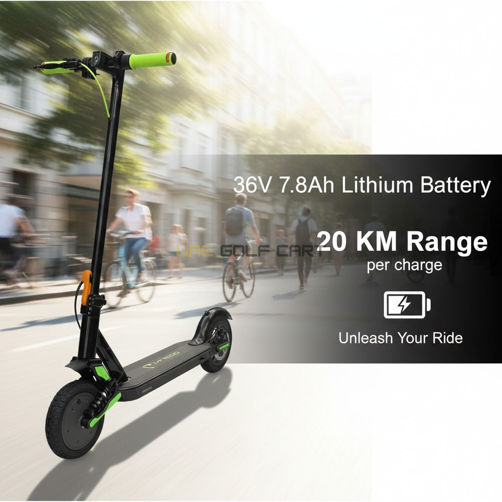Foldable Electric Scooter 350W Motor 36V 7.8Ah Battery 65km/h Max Speed - Foldable Electric Scooters - Photo 10 | UAE Golf Cart