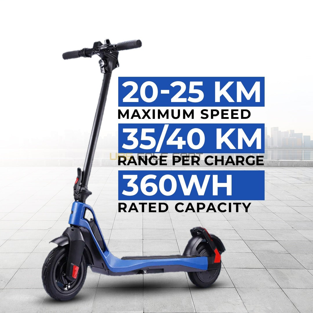 Foldable Electric Scooter 36V 350W 20-25 km Range 100kg Payload IPX4 Water Resistant - Foldable Electric Scooters - Photo 8 | UAE Golf Cart