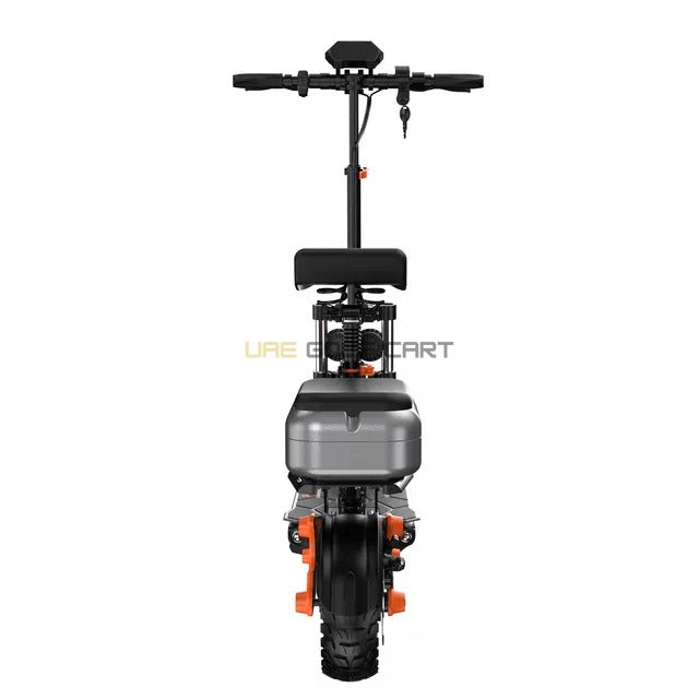 Foldable Electric Scooter 48V 1600W with 11‑inch Off‑Road Tires, Removable Seat, 45 km/h Top Speed, 120 kg Load - Foldable Electric Scooters - Photo 4 | UAE Golf Cart