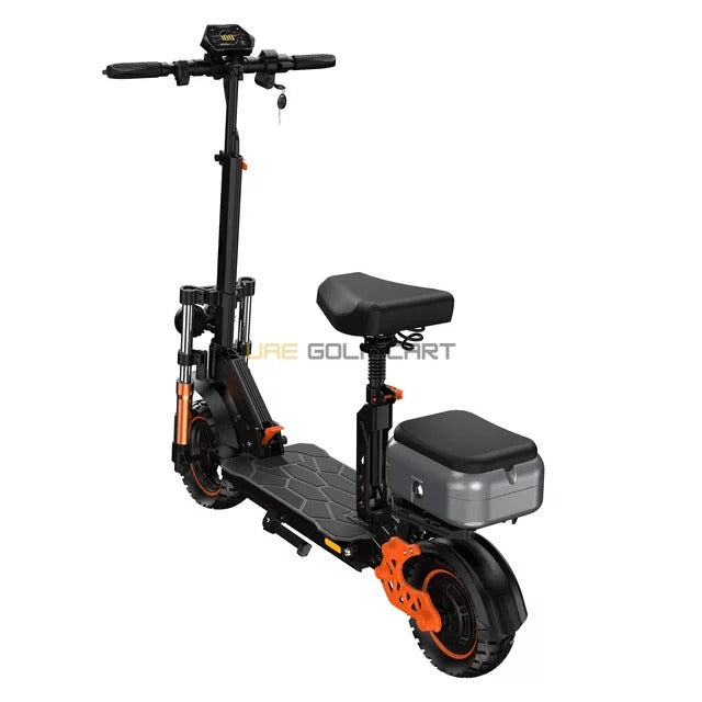 Foldable Electric Scooter 48V 1600W with 11‑inch Off‑Road Tires, Removable Seat, 45 km/h Top Speed, 120 kg Load - Foldable Electric Scooters - Photo 7 | UAE Golf Cart