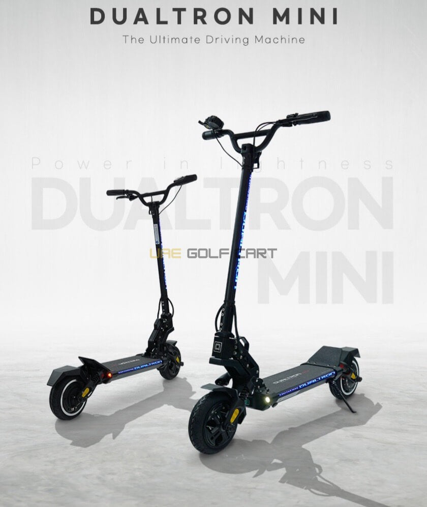Foldable Electric Scooter 52V 17Ah 45 km/h Max Speed 8.5" Tires 22kg Weight - Foldable Electric Scooters - Photo 8 | UAE Golf Cart