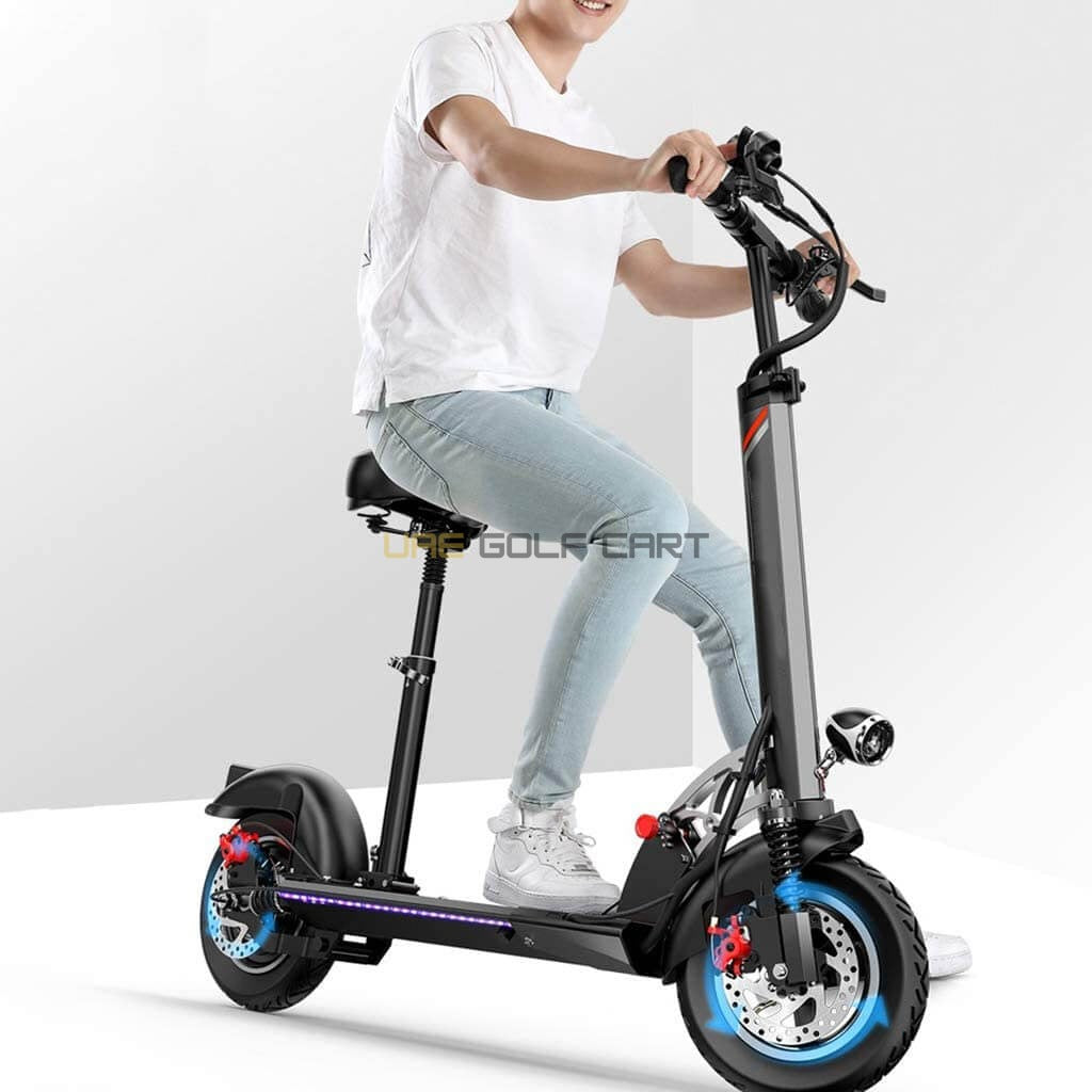 Foldable Electric Scooter 800W 36V 5 Model with LED Display and Double Disc Brakes - Foldable Electric Scooters - Photo 4 | UAE Golf Cart