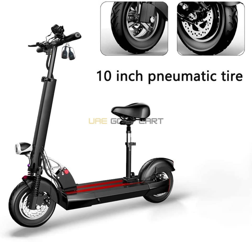 Foldable Electric Scooter 800W 36V 5 Model with LED Display and Double Disc Brakes - Foldable Electric Scooters - Photo 8 | UAE Golf Cart