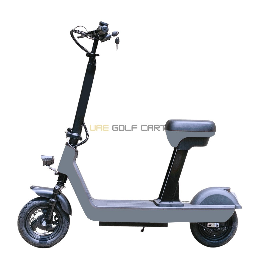 Foldable Runner Electric Scooter 48V with Seat, 250W Motor, 35km Range, 125kg Load - Foldable Electric Scooters - Photo 4 | UAE Golf Cart