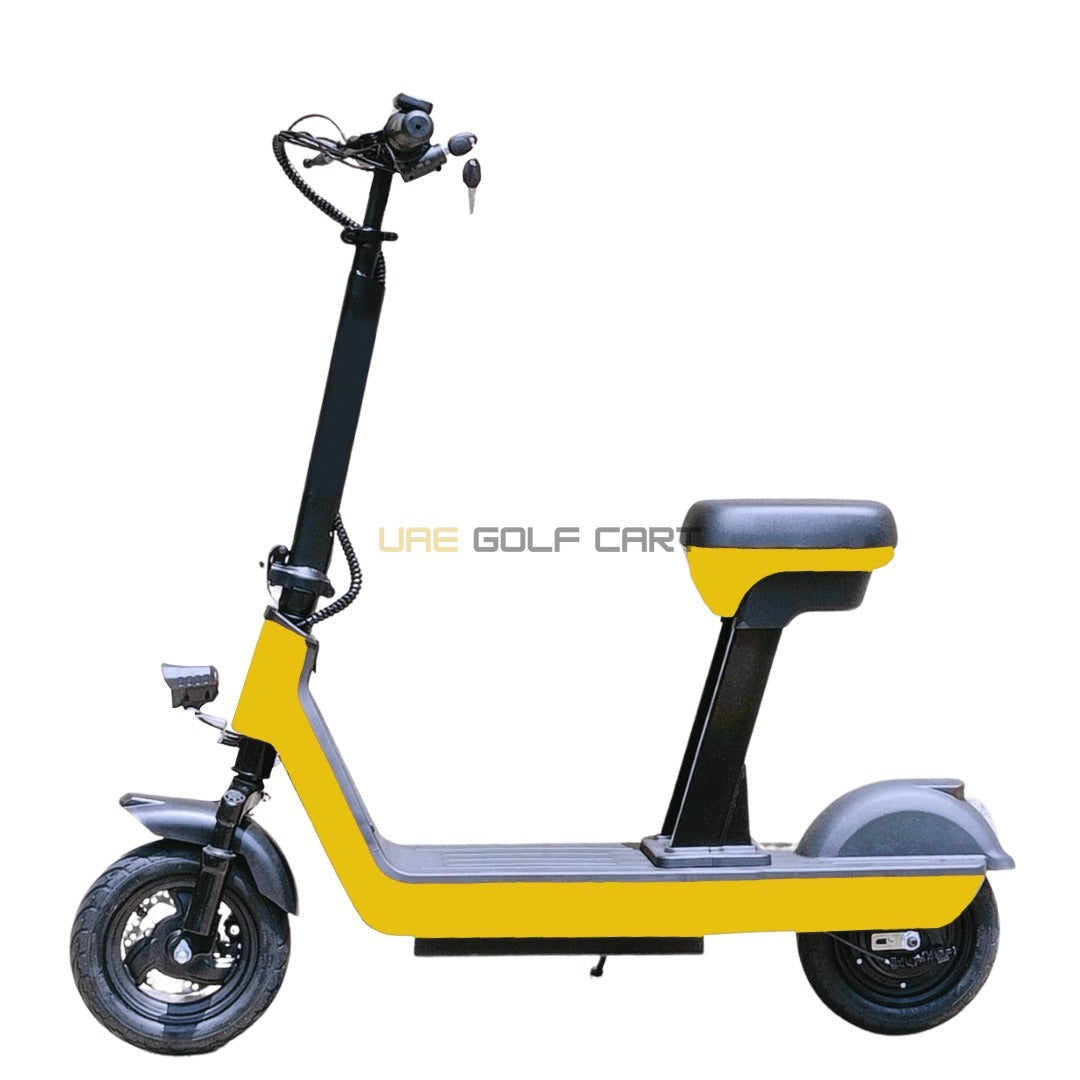 Foldable Runner Electric Scooter 48V with Seat, 250W Motor, 35km Range, 125kg Load - Foldable Electric Scooters - Photo 5 | UAE Golf Cart