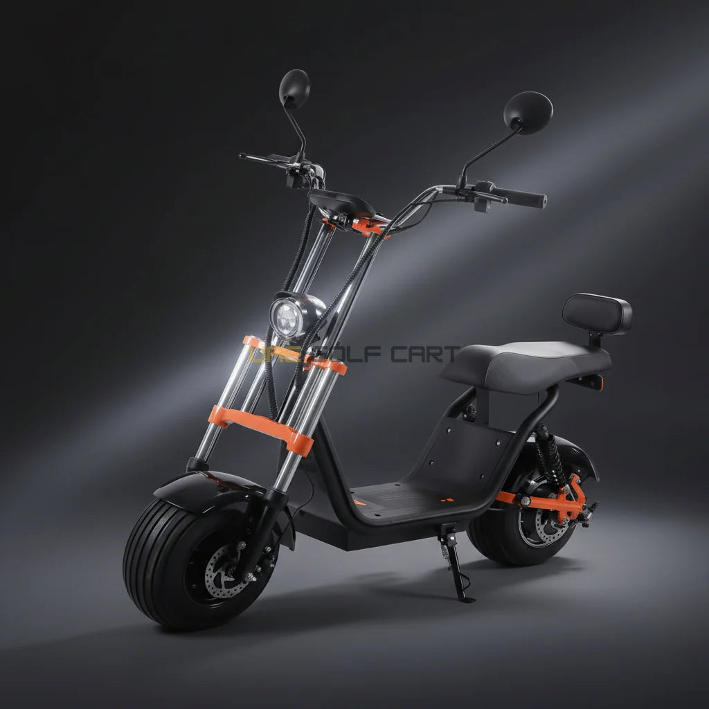 Harley Fat Tyre Electric Scooter C2 1200W Hydraulic Brake 48V 15.6Ah 50 km/h - Electric Motorbikes & Mopeds - Photo 4 | UAE Golf Cart