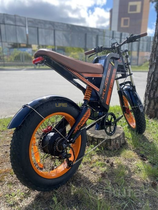 Harley Style Fat Tire Electric Bike with Removable 48V Lithium Battery and 1000W Dual Motor - Electric Bikes - Photo 9 | UAE Golf Cart