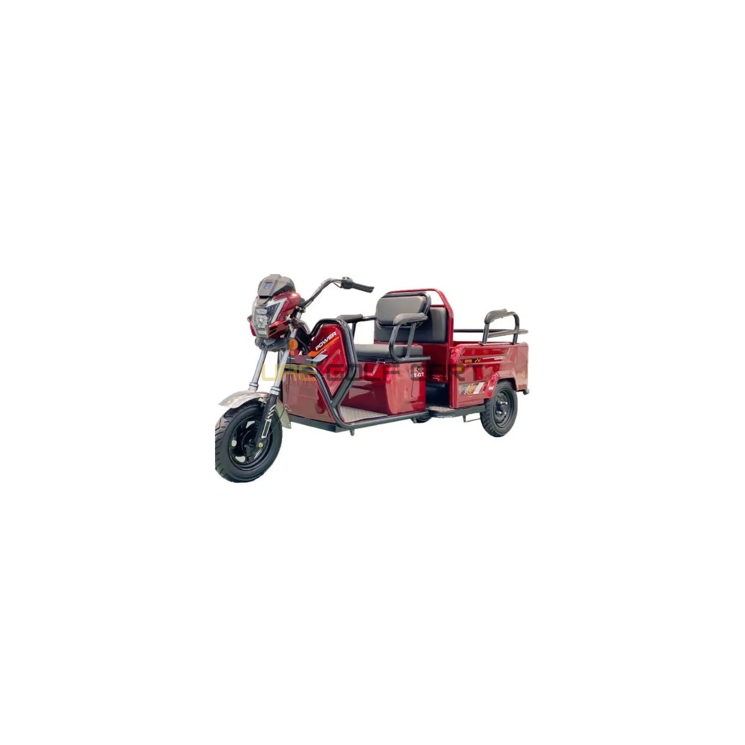 Hybrid Electric Tricycle UAE Golf Cart 48V 800W 400kg 4 Seats Cargo Passenger Open Body EEC GCC UAE - Cargo Bikes - Photo 12 | UAE Golf Cart