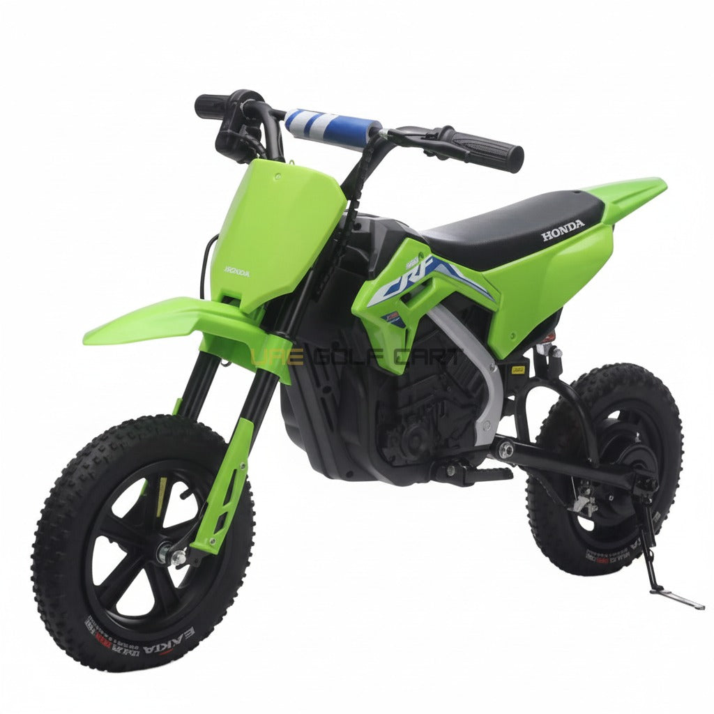Kids Electric Dirt Bike 24V 250W Off-Road with Drum Brake, Leather Seat, Spring Suspension, 12" Tires, Max Load 50kg - Electric Dirt Bikes - Photo 4 | UAE Golf Cart