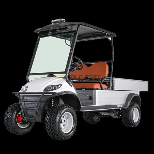 Lifted 2 Seater Electric Utility Golf Cart with Hydraulic Cargo Bed and Off Road Tires - Utility Golf Carts - 2 Seater - Photo 6 | UAE Golf Cart