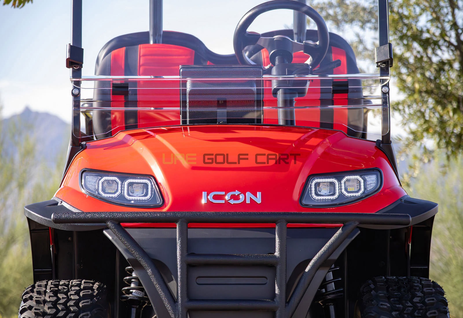 Lifted 4 Seater Off Road Golf Cart with Lithium Battery and Built In Cooler - Normal Golf Carts - 2+2 Seater - Photo 11 | UAE Golf Cart