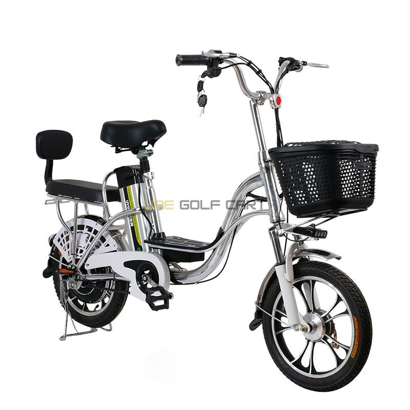 Lightweight Electric Bike with Pedal Assist, 48V, 20-inch Wheels, 350W Motor - Electric Bikes - Photo 8 | UAE Golf Cart