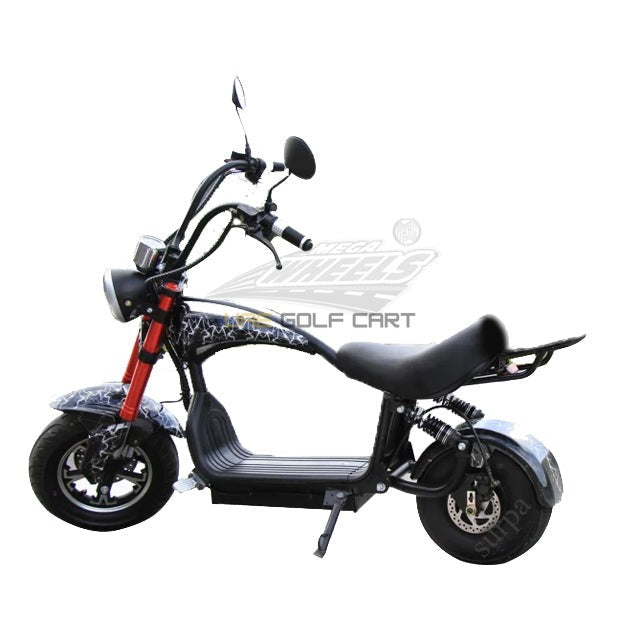 Mini Coco City Chopper 48V 1000W Electric Scooter with Seat, Fat Tires, 30 MPH, 150kg Load, 35km Range - Electric Motorbikes & Mopeds - Photo 17 | UAE Golf Cart
