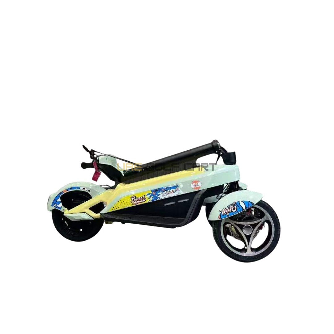 Triwheel Adult Foldable Electric Scooter 2000W 48V 15Ah - Electric Motorbikes & Mopeds - Photo 13 | UAE Golf Cart