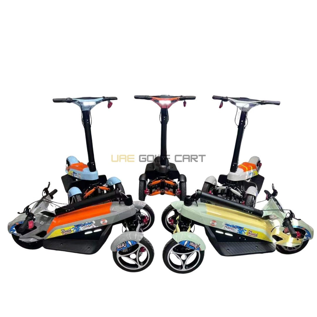 Triwheel Adult Foldable Electric Scooter 2000W 48V 15Ah - Electric Motorbikes & Mopeds - Photo 9 | UAE Golf Cart