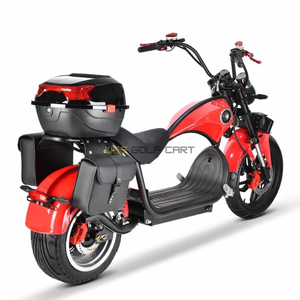 Turbo City Chopper Electric Scooter 4000W 60V 20Ah Foldable Fat Tire - Electric Motorbikes & Mopeds - Photo 5 | UAE Golf Cart