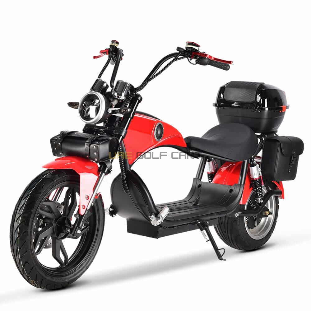 Turbo City Chopper Electric Scooter 4000W 60V 20Ah Foldable Fat Tire - Electric Motorbikes & Mopeds - Photo 7 | UAE Golf Cart