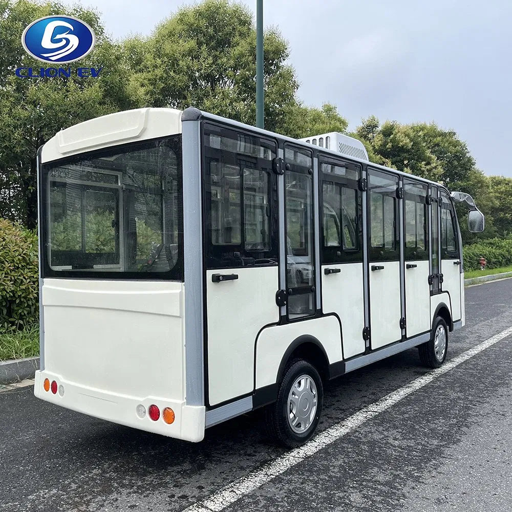 UAE Golf Cart - 14 Passenger Electric Sightseeing Shuttle Cart with AC Motor and Audio System - View 5