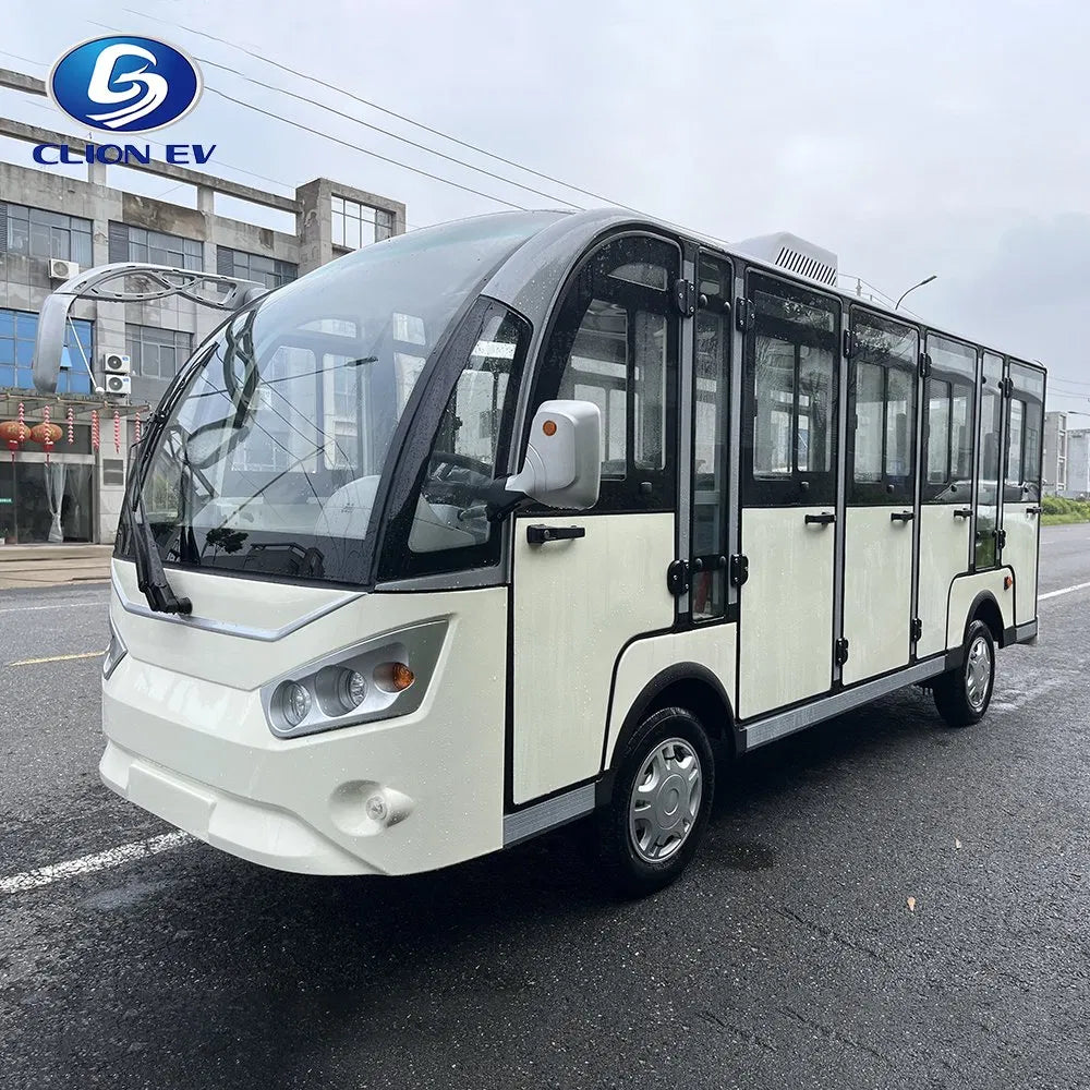 UAE Golf Cart - 14 Passenger Electric Sightseeing Shuttle Cart with AC Motor and Audio System - View 6